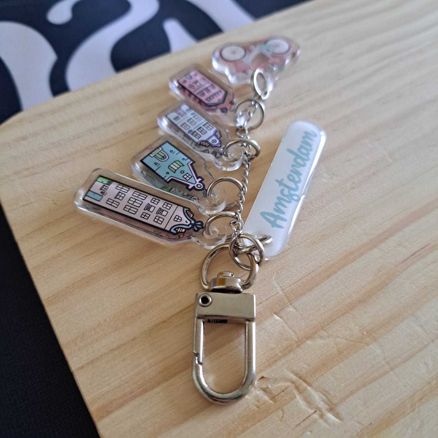 Keychain Charms | Amsterdam