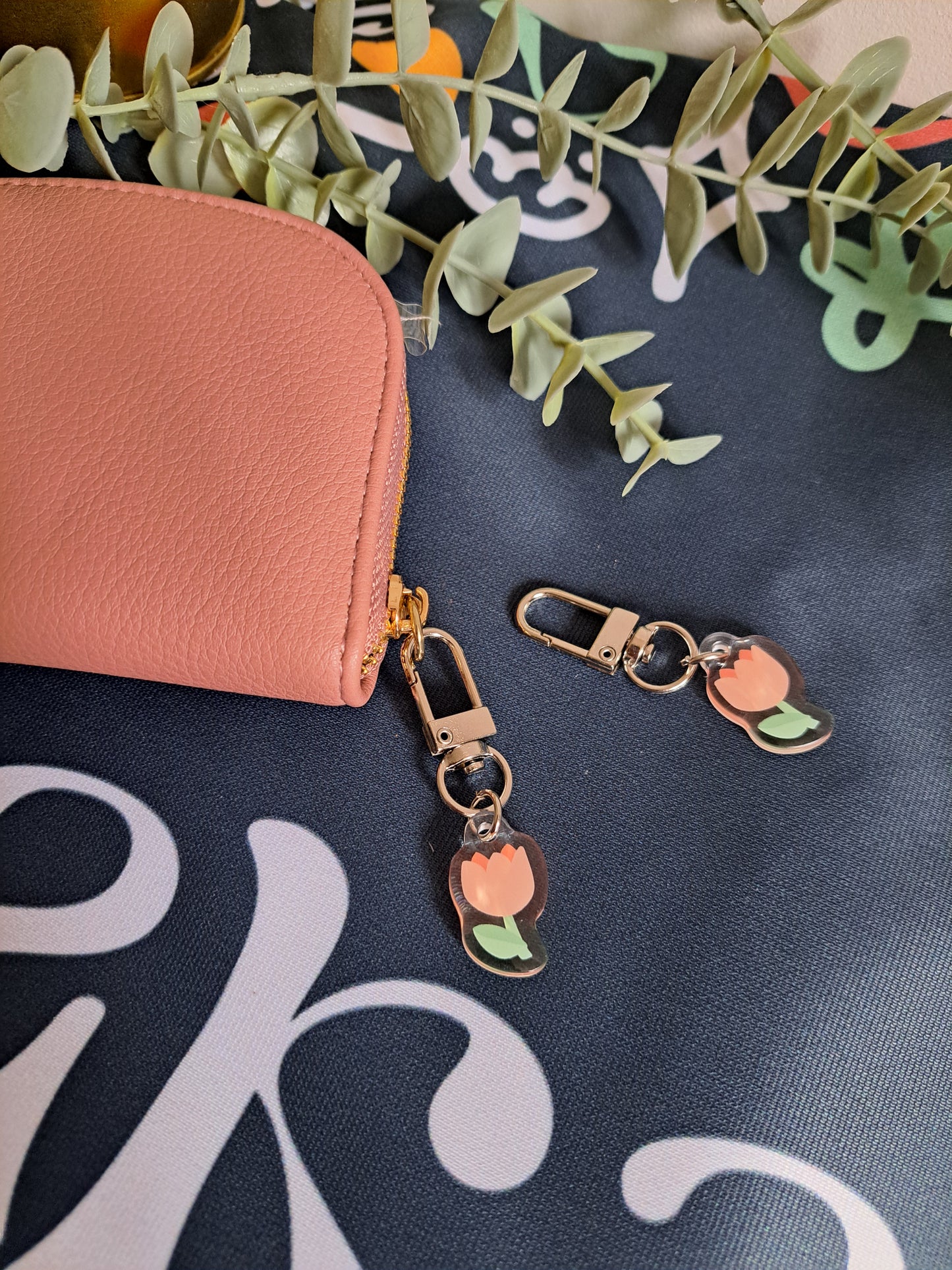 The Netherlands Keychain | Mini Tulip