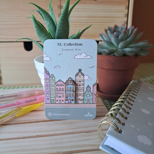 Enamel Pin | Blue House