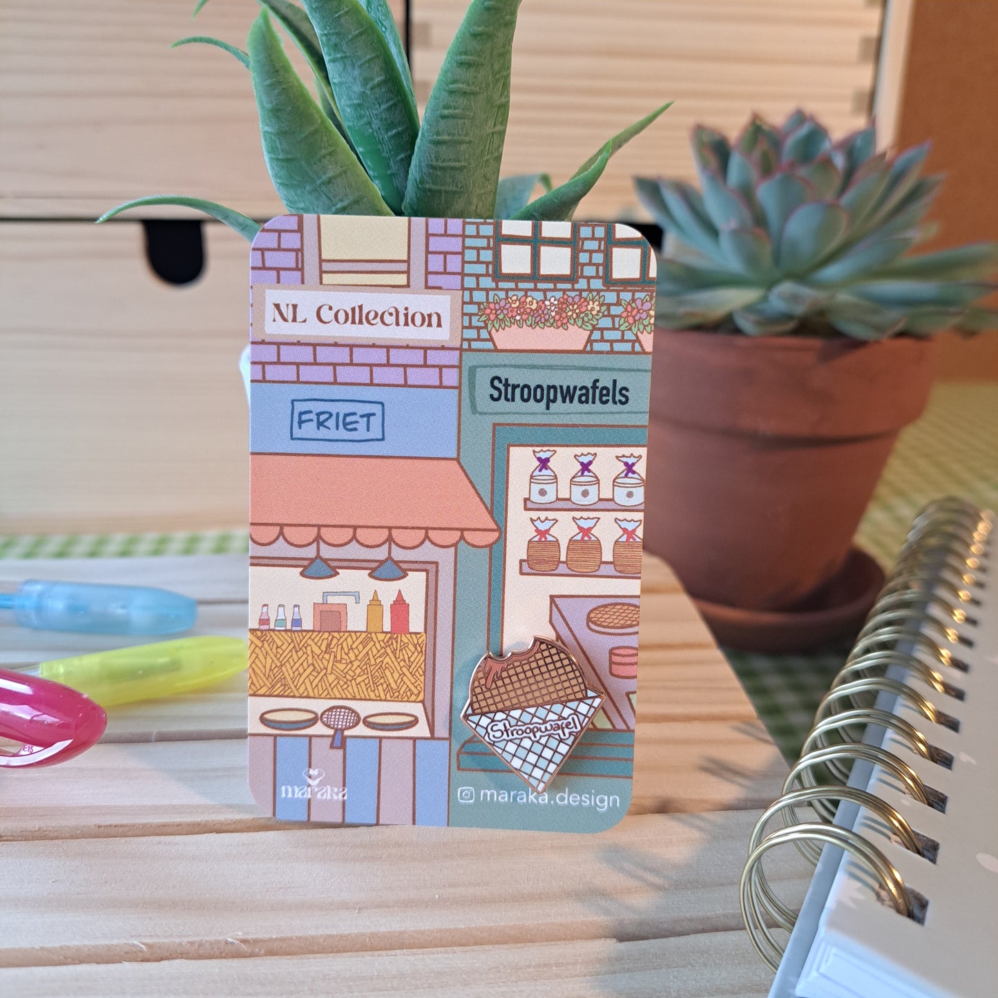 Enamel Pin | Stroopwafel