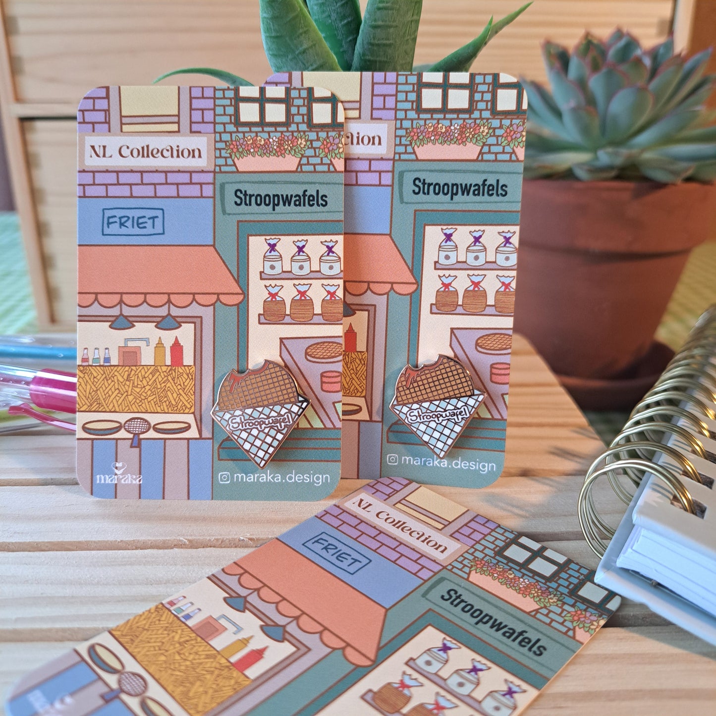 Enamel Pin | Stroopwafel