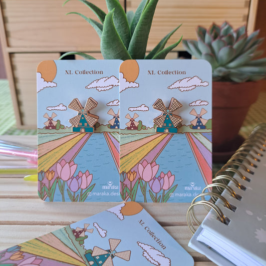 Enamel Pin | Windmill