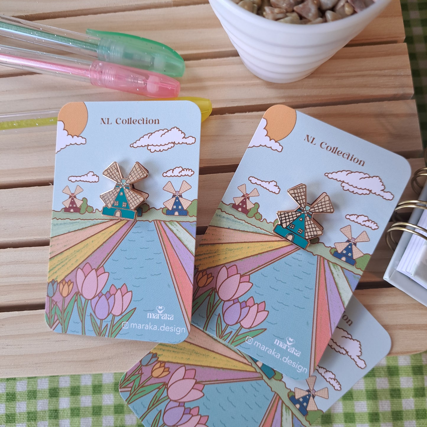 Enamel Pin | Windmill