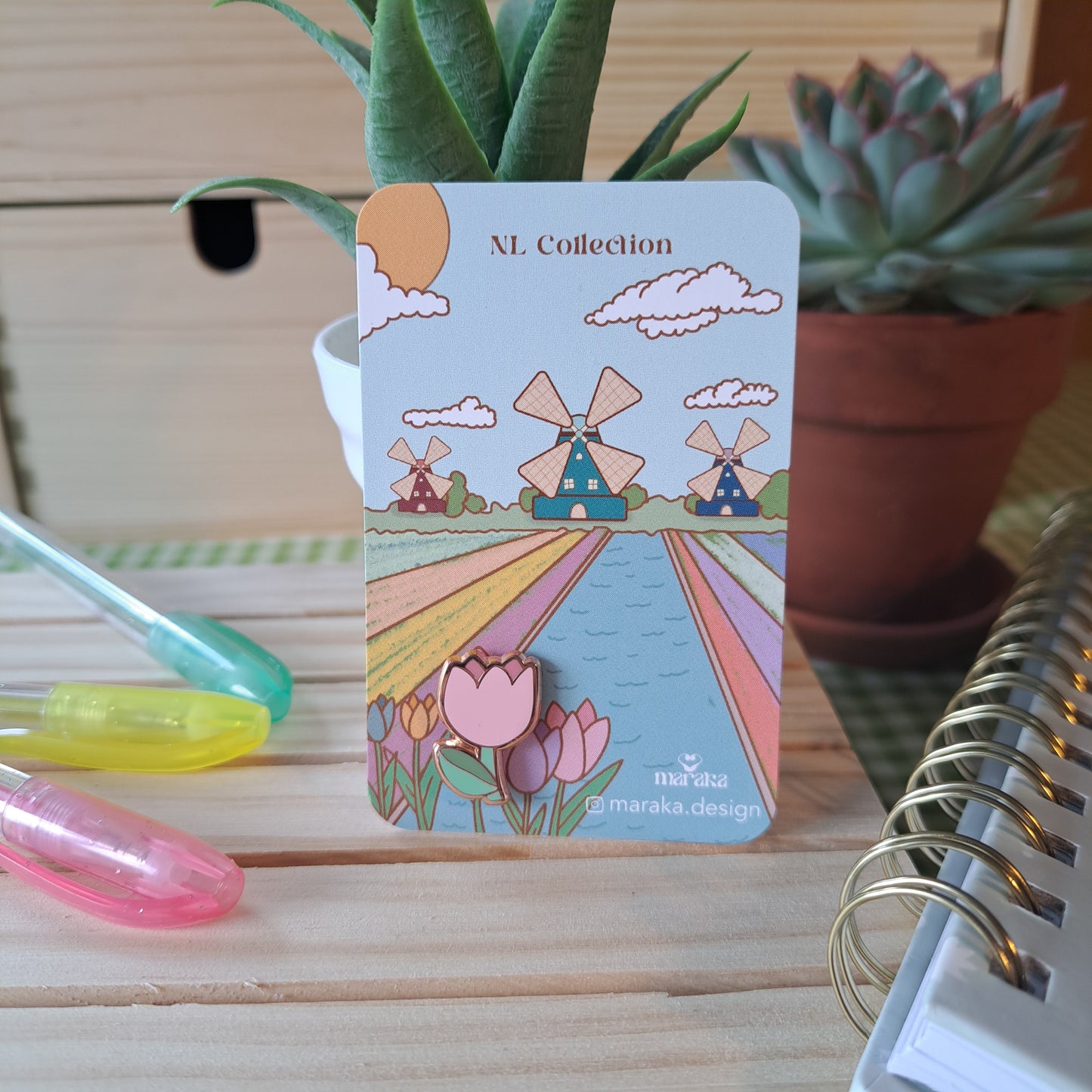 Enamel Pin | Tulip