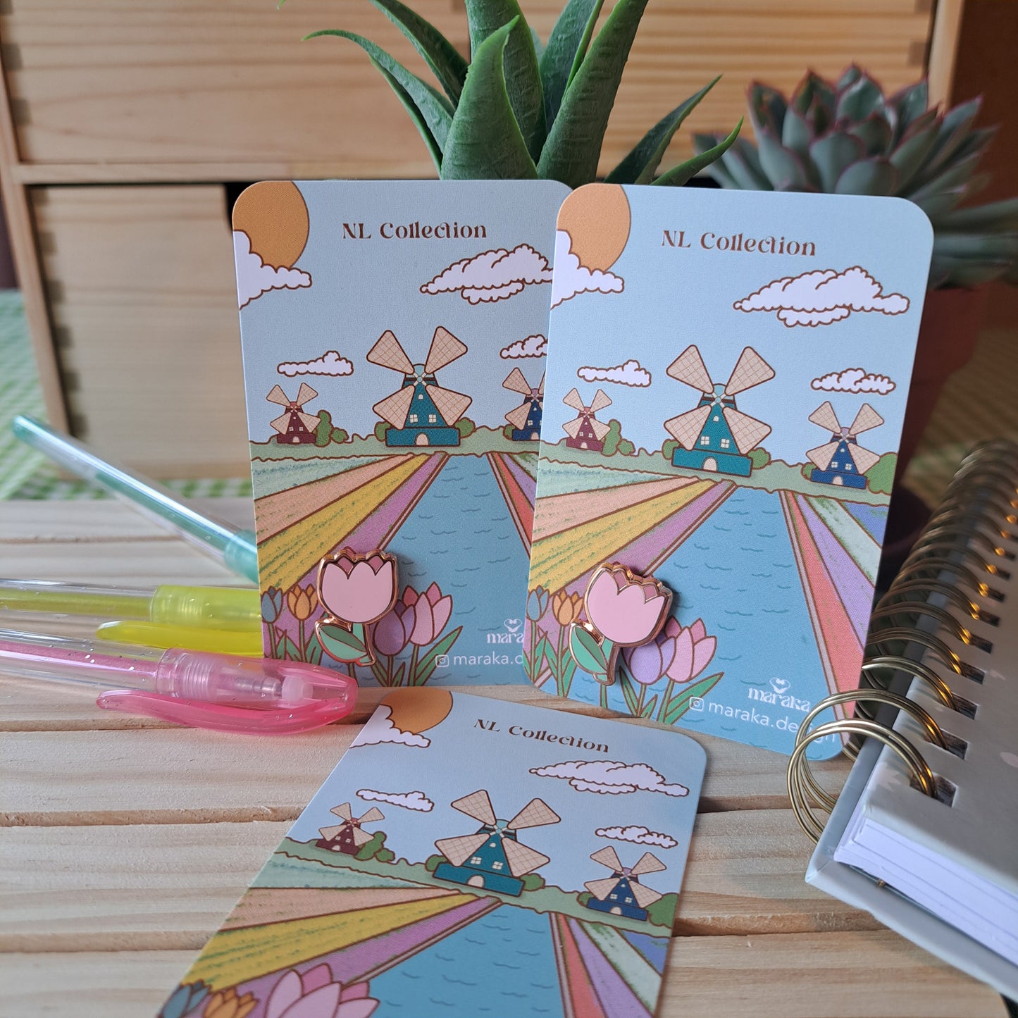 Enamel Pin | Tulip