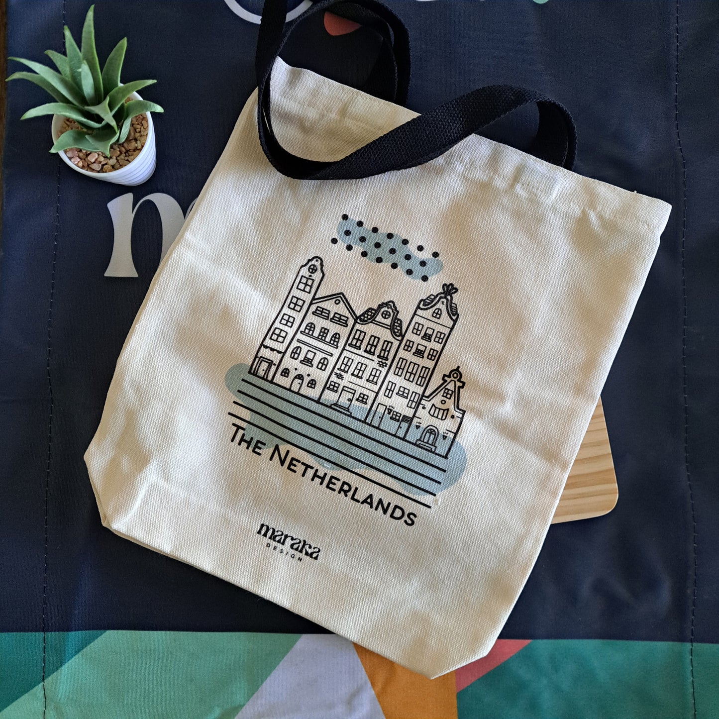 The Netherlands Tote Bag | Canal Houses