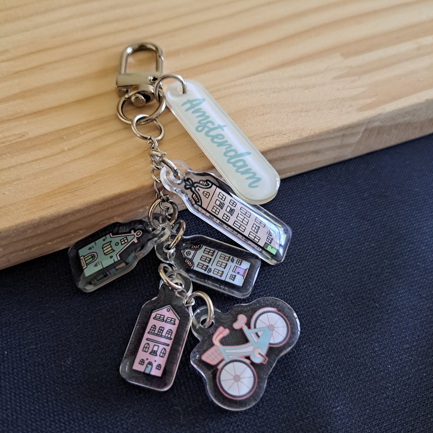 Keychain Charms | Amsterdam