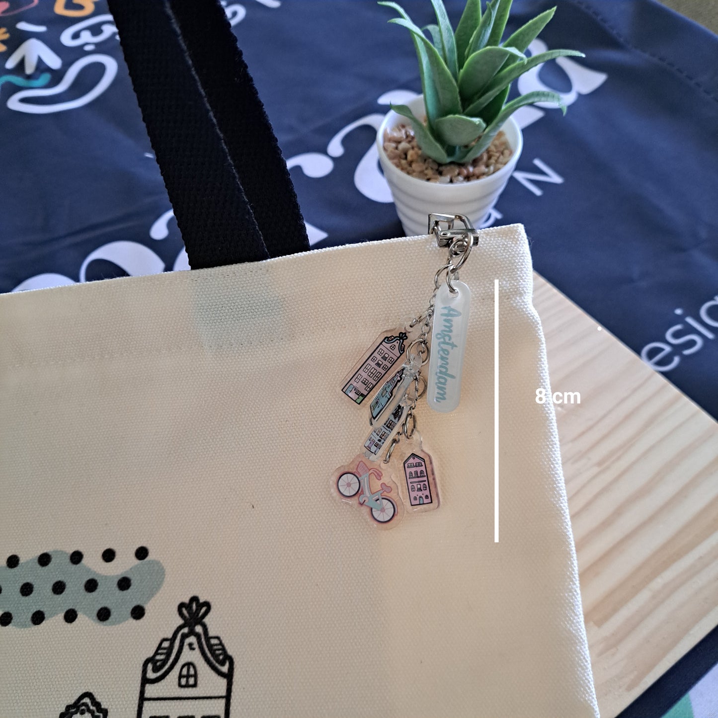 Keychain Charms | Amsterdam
