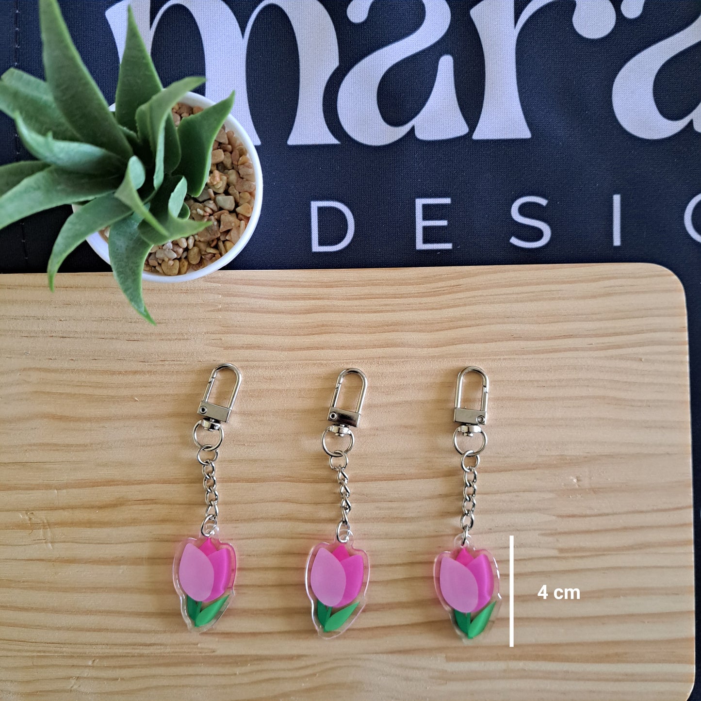 The Netherlands Keychain | Tulip