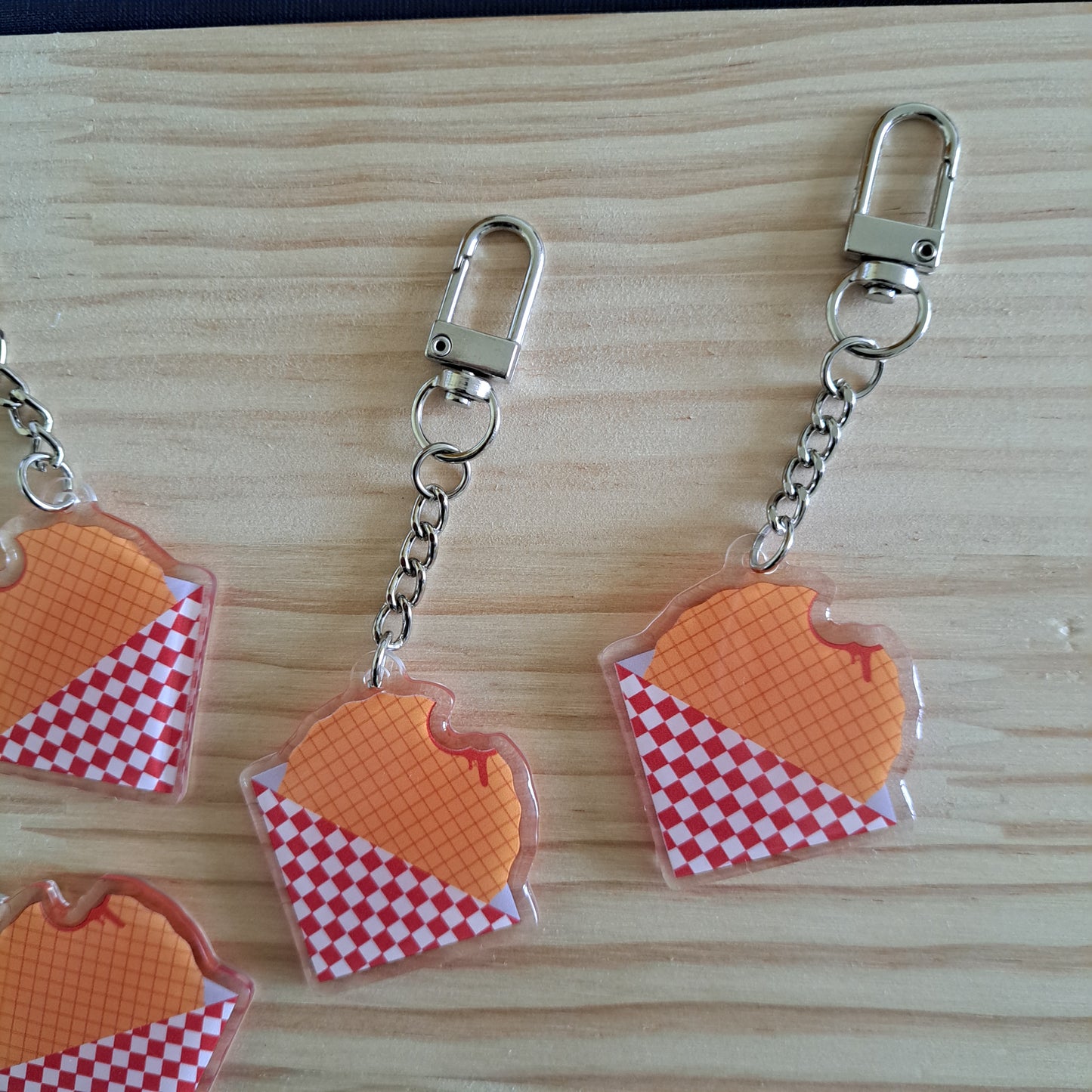 The Netherlands Keychain | Stroopwafel