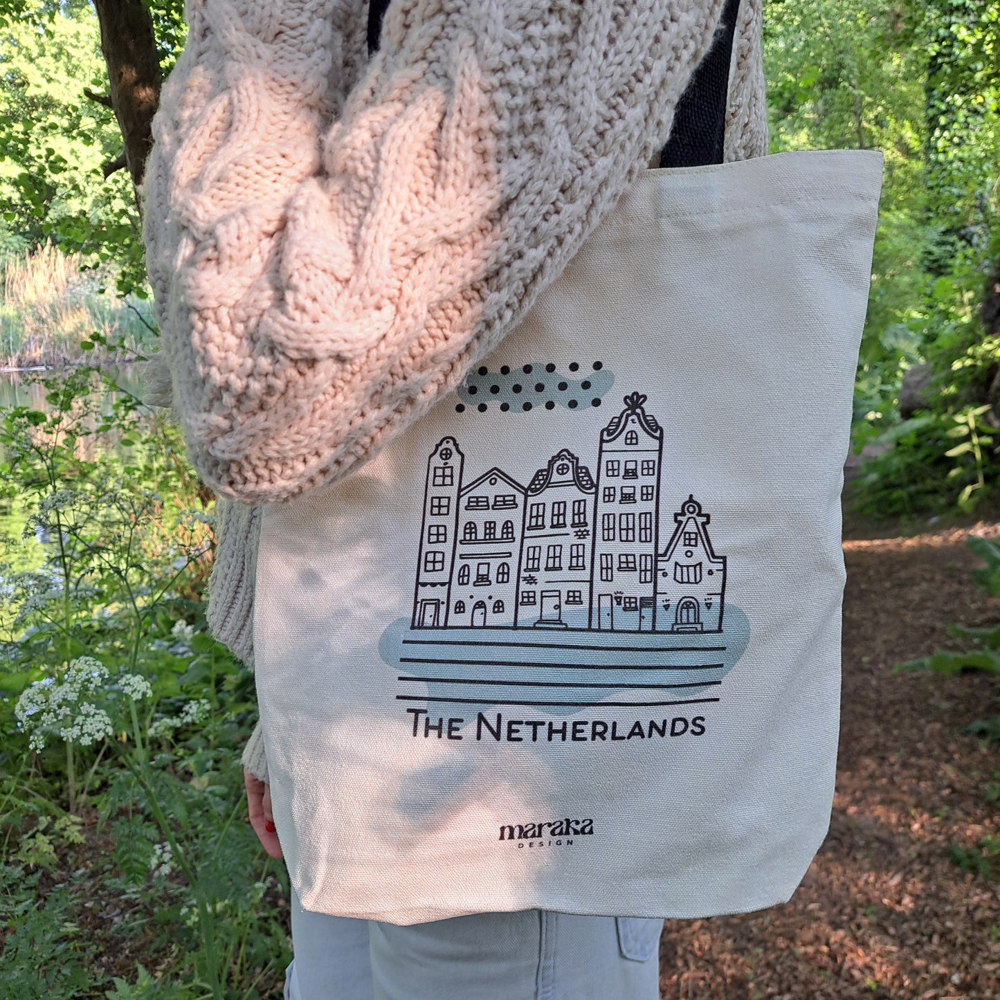 The Netherlands Tote Bag | Canal Houses