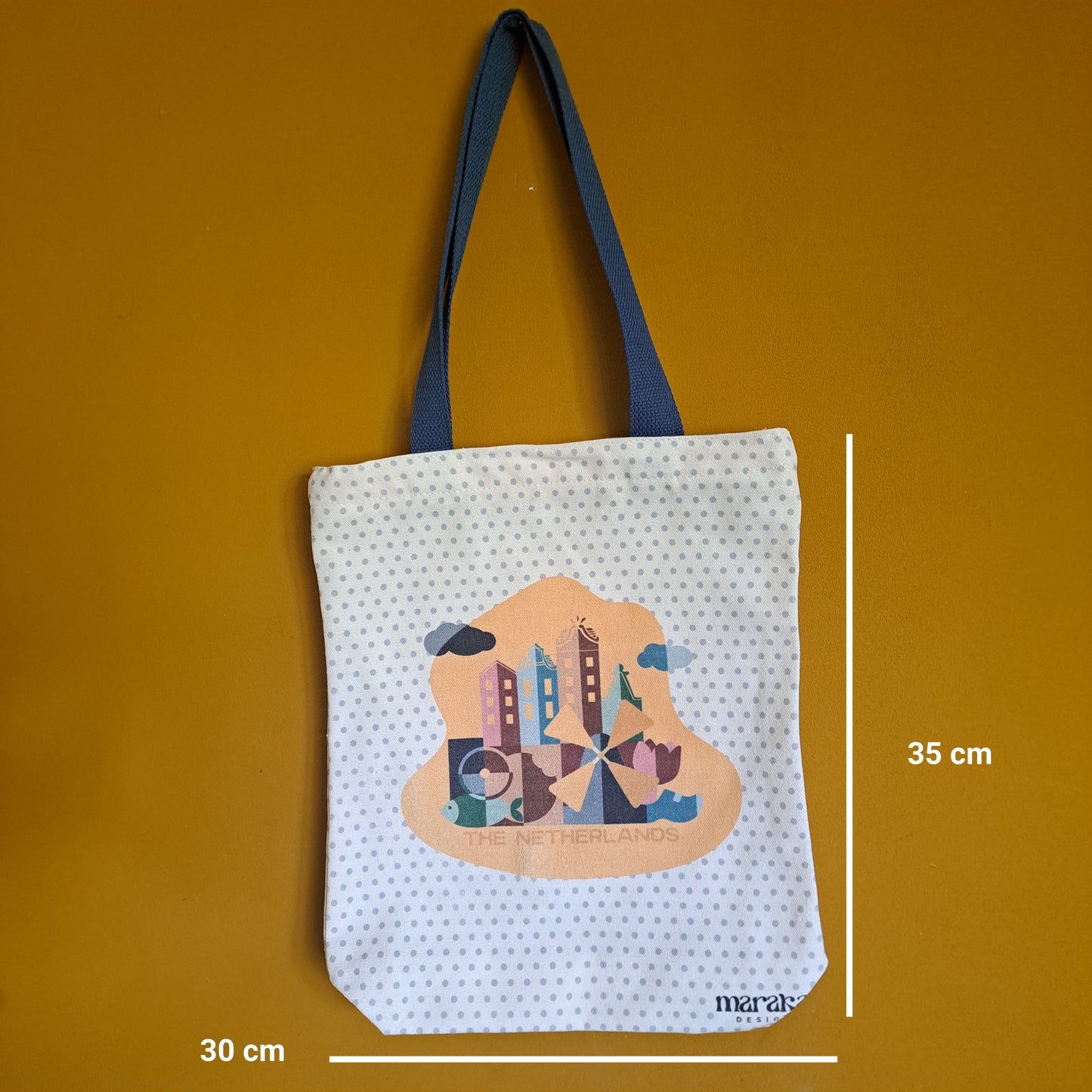 The Netherlands Tote Bag | Geometric Netherlands