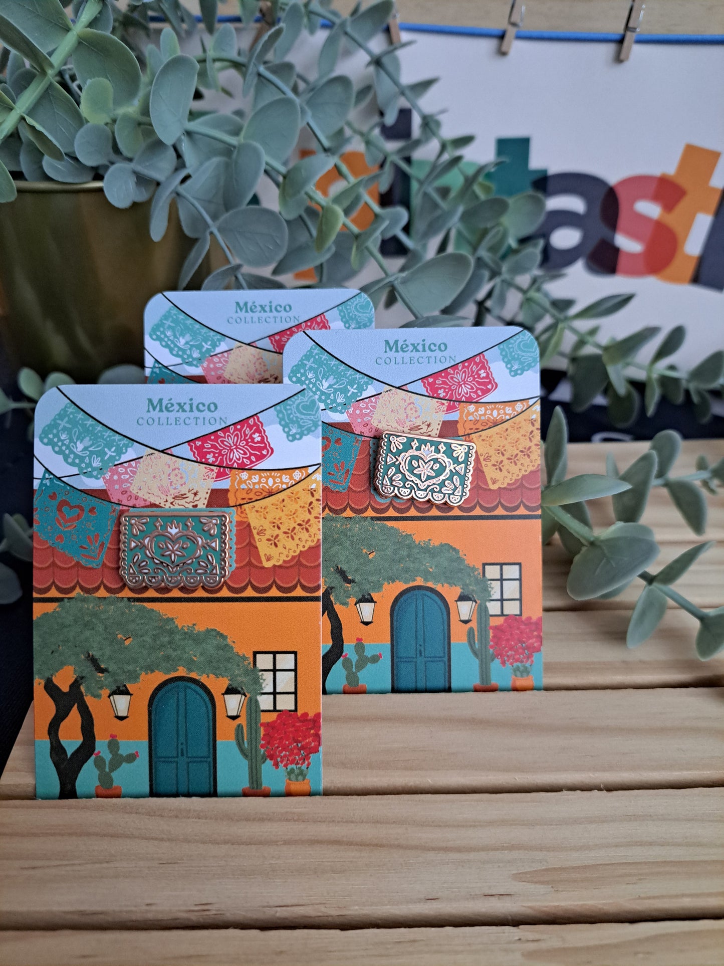 México - Pin | Papel Picado - Mexican bunting