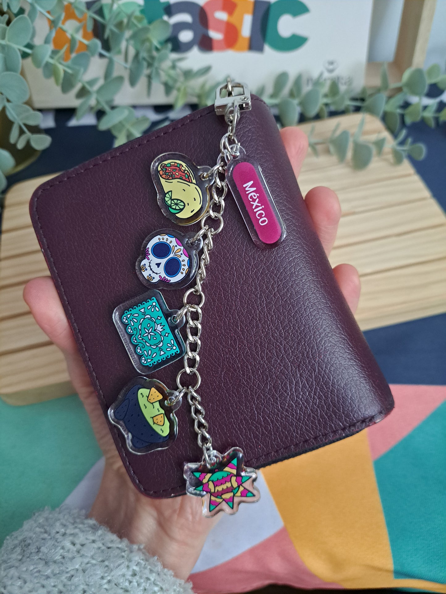 México Keychain Charms | México