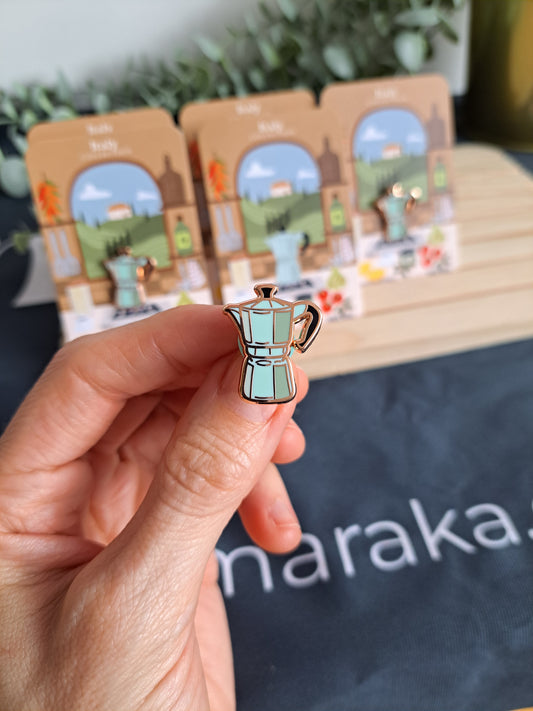Italy - Pin |  ☕️ Moka pot
