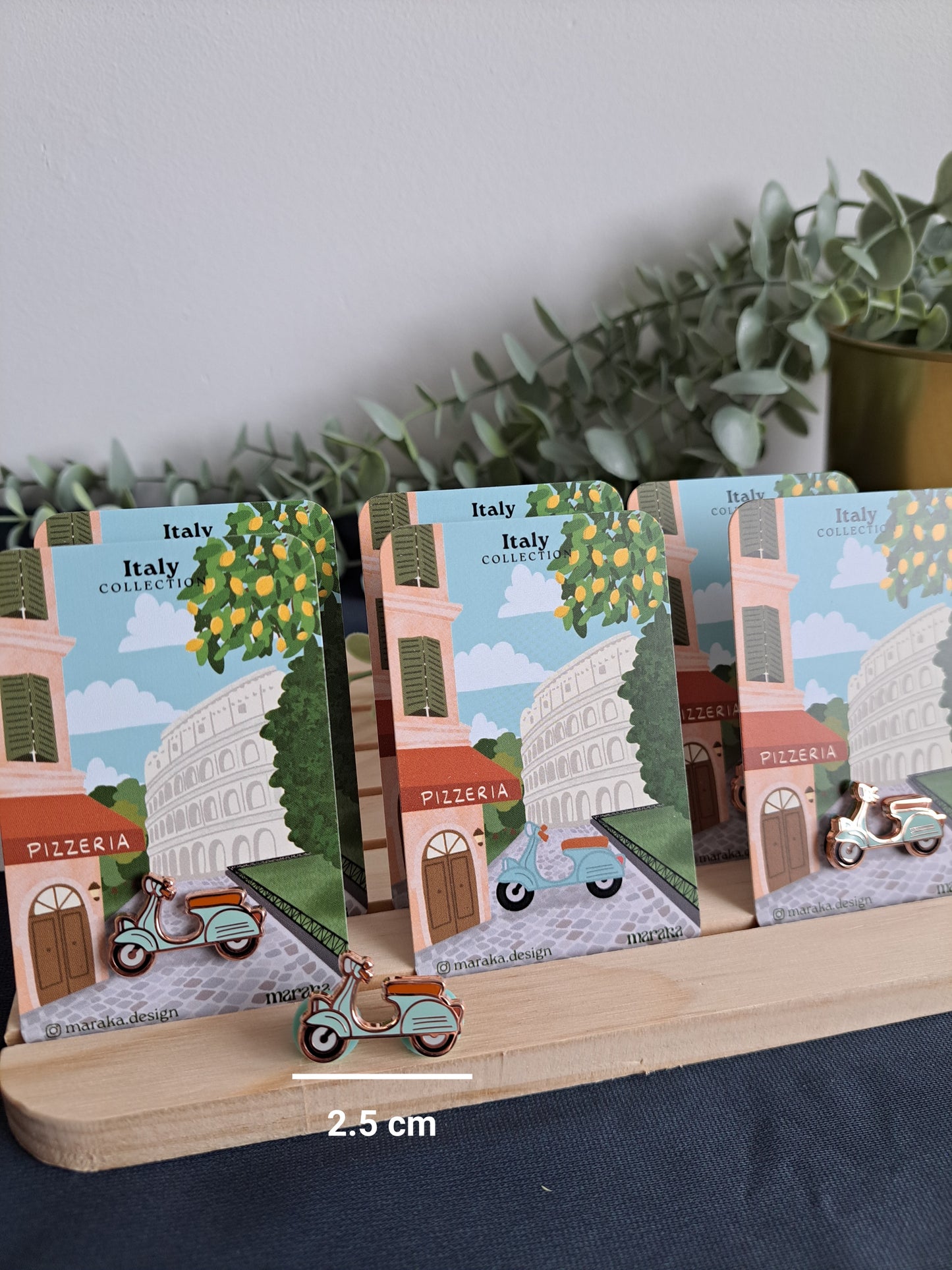Italy - Pin | 🛵 Scooter