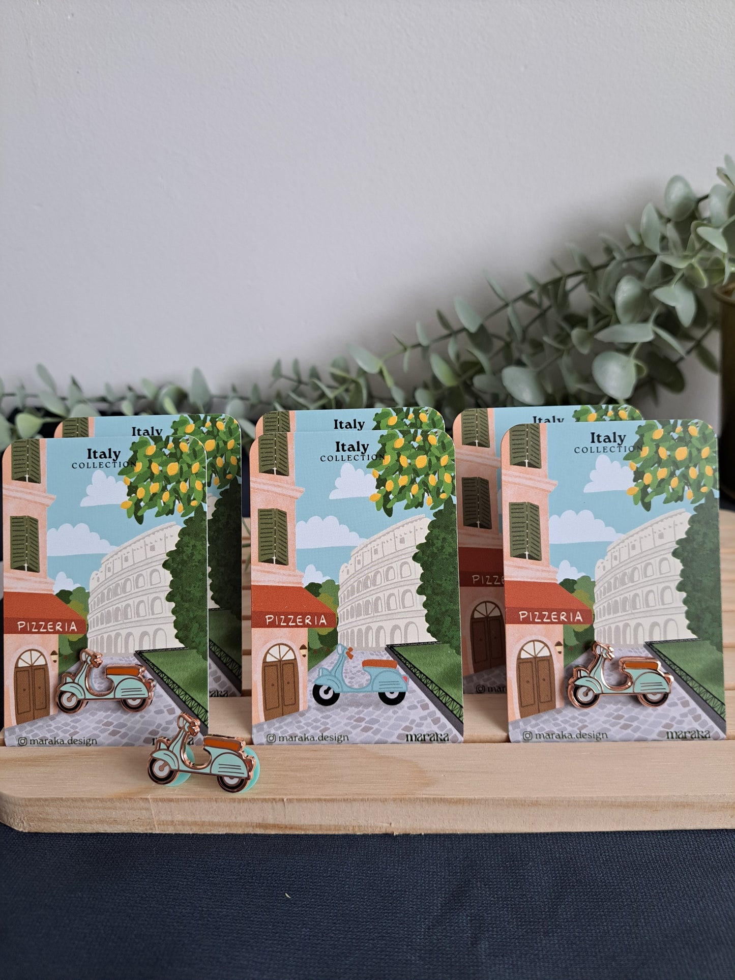 Italy - Pin | 🛵 Scooter