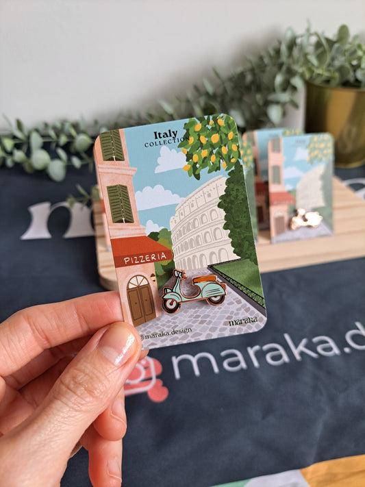 Italy - Pin | 🛵 Scooter