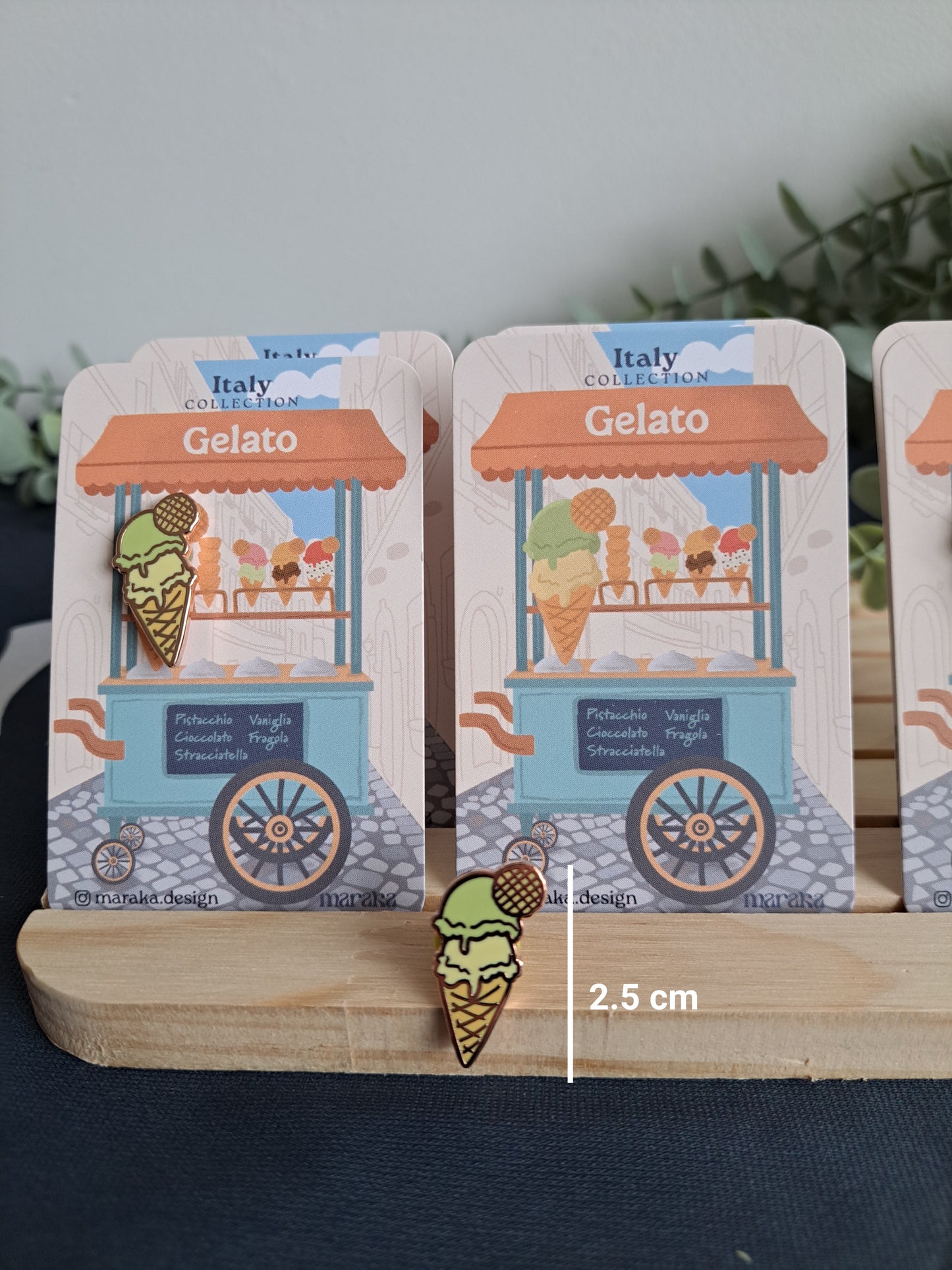 Italy - Pin | 🍦 Gelato