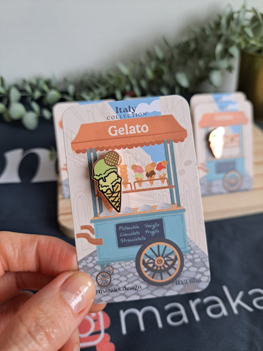Italy - Pin | 🍦 Gelato