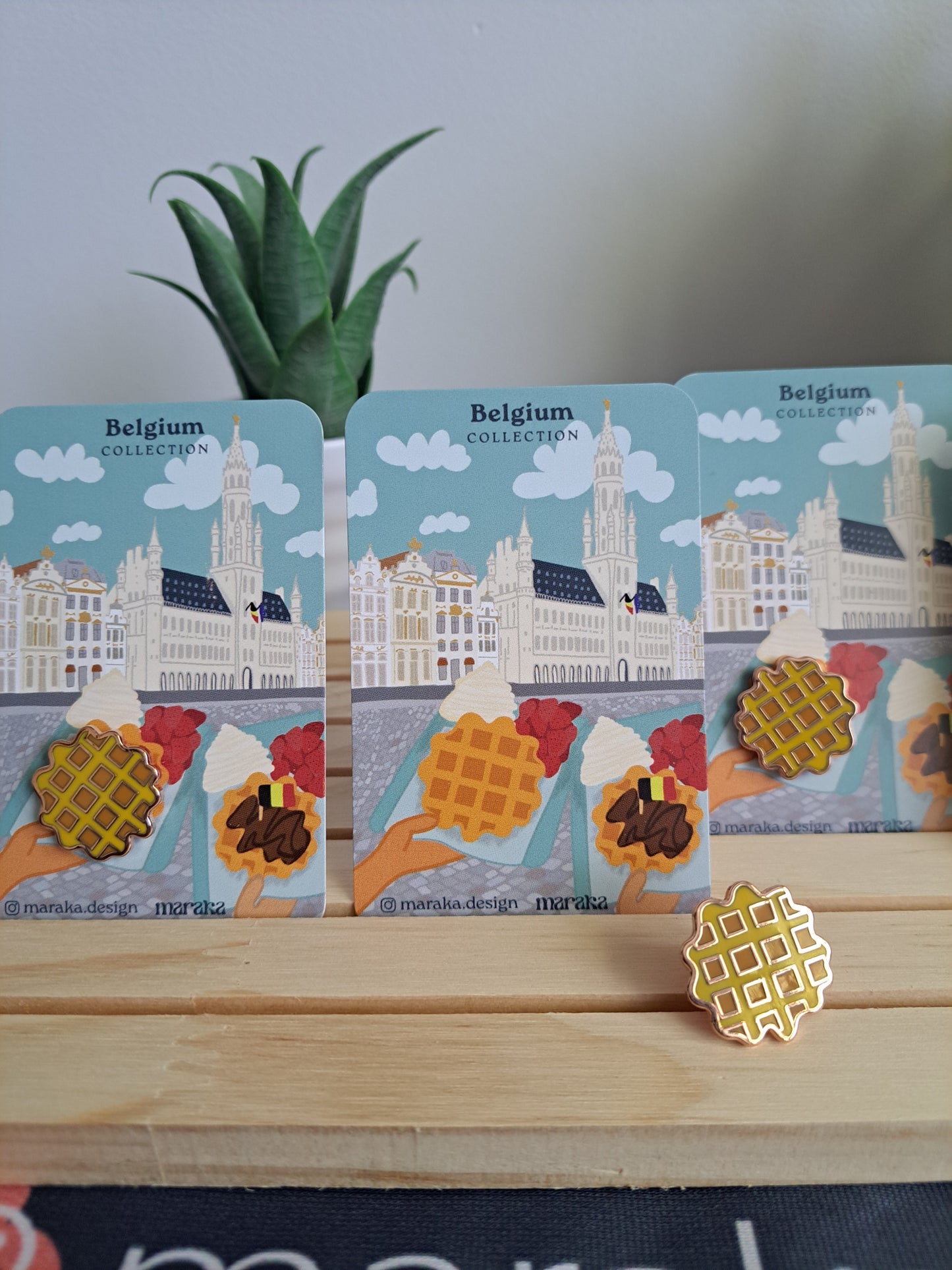 Belgium - Pin |  🧇 Waffle
