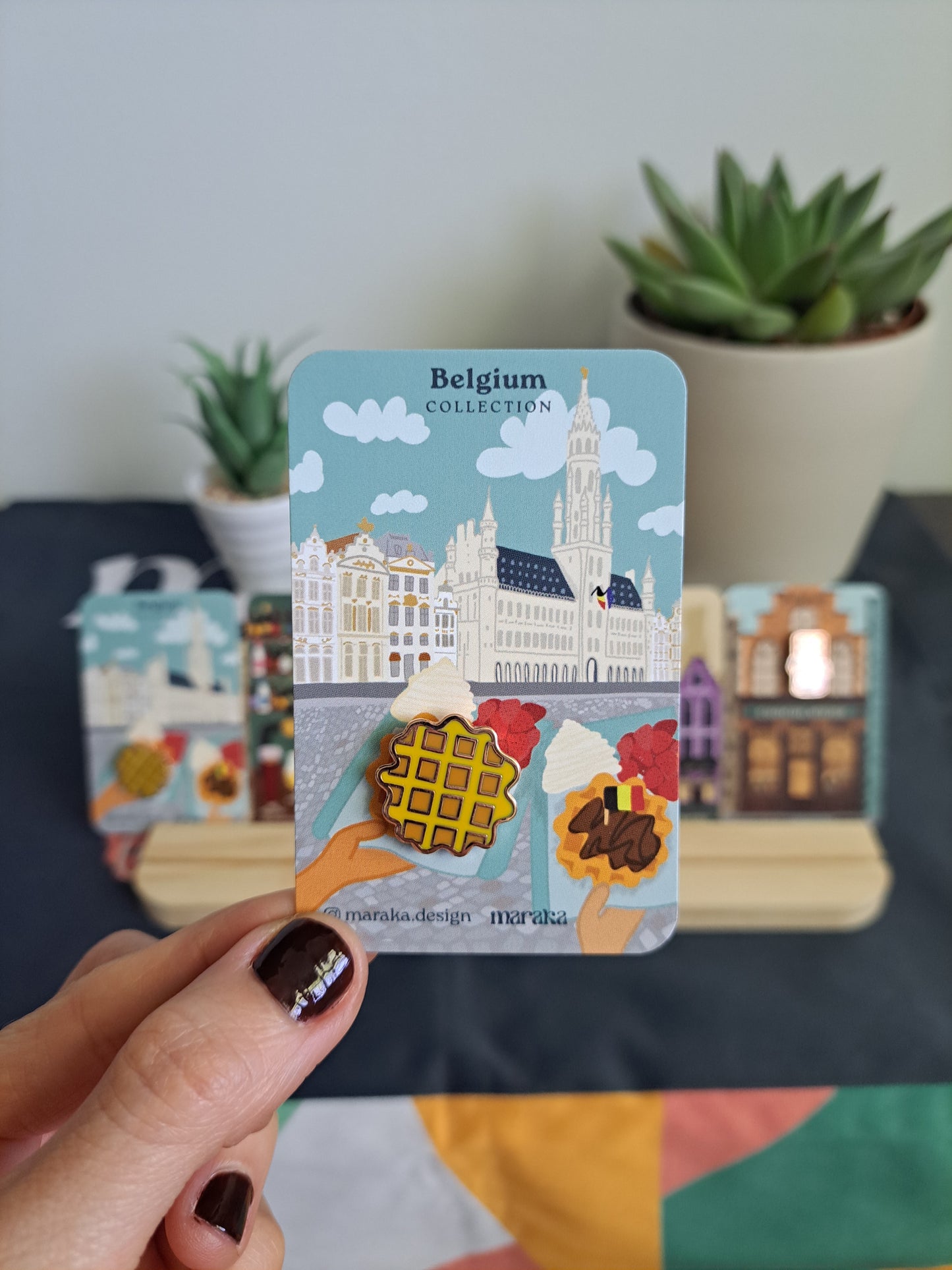 Belgium - Pin |  🧇 Waffle