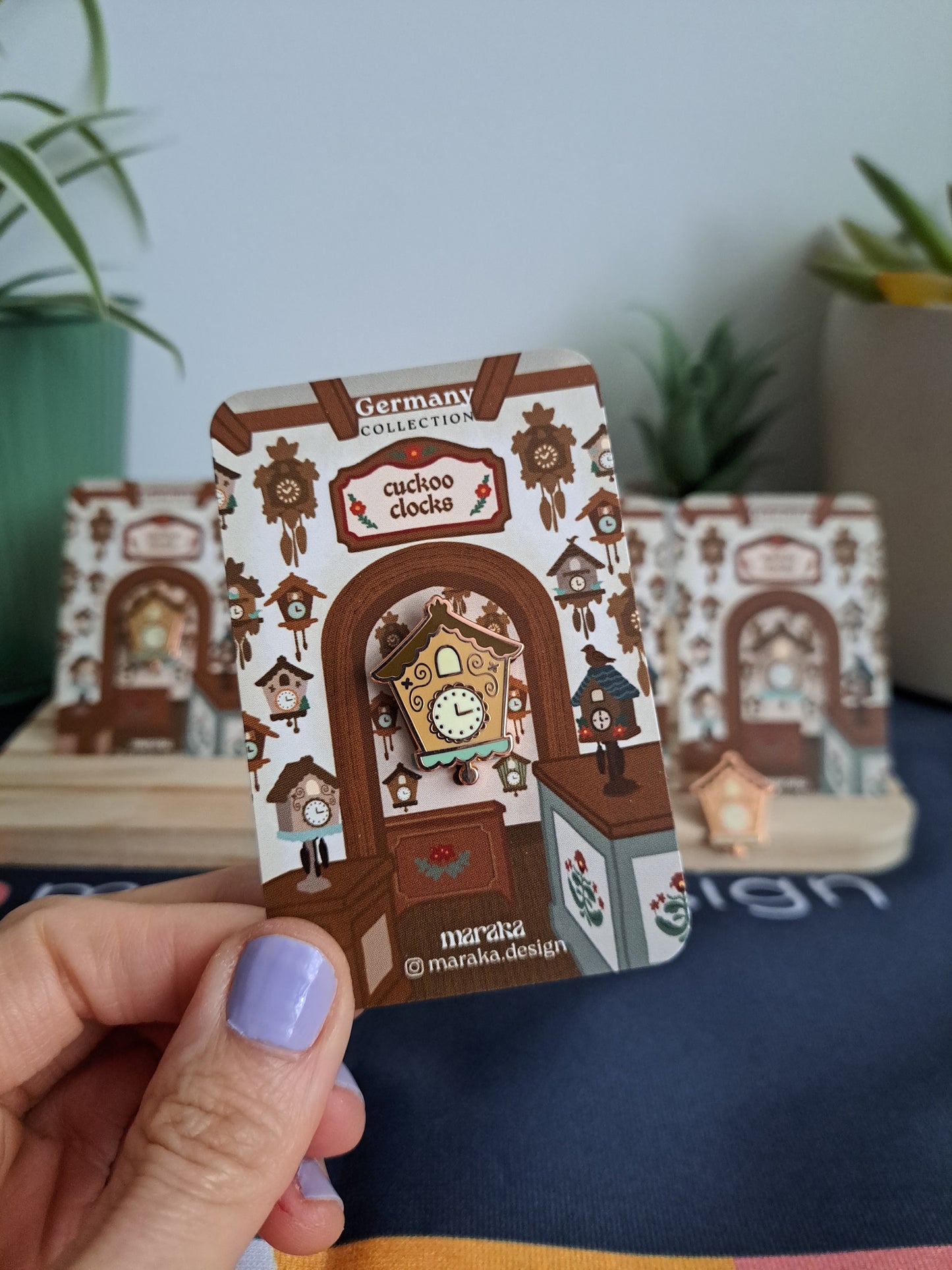Germany - Pin |  🕰️ Clock