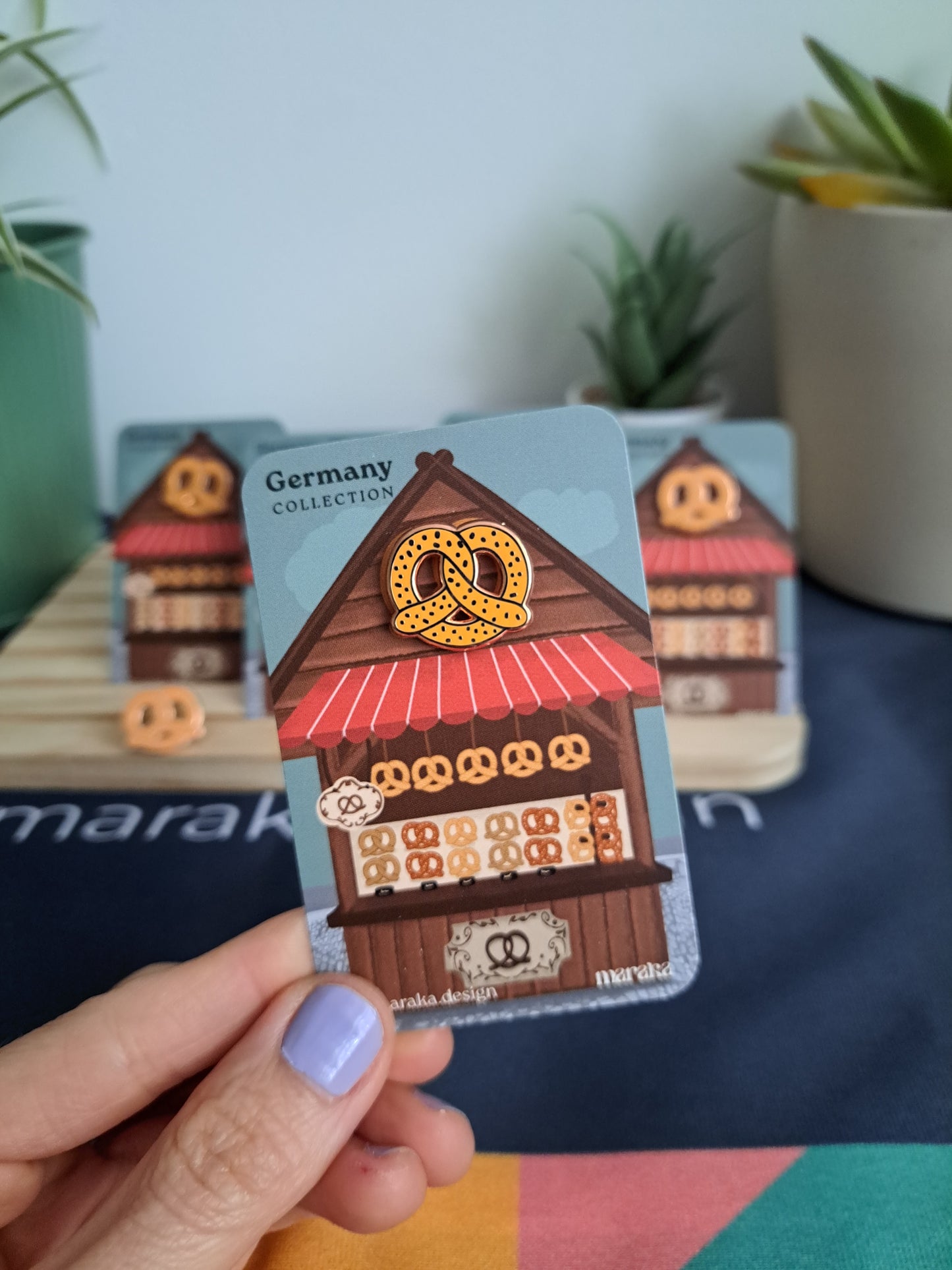 Germany - Pin |  🥨 Pretzel