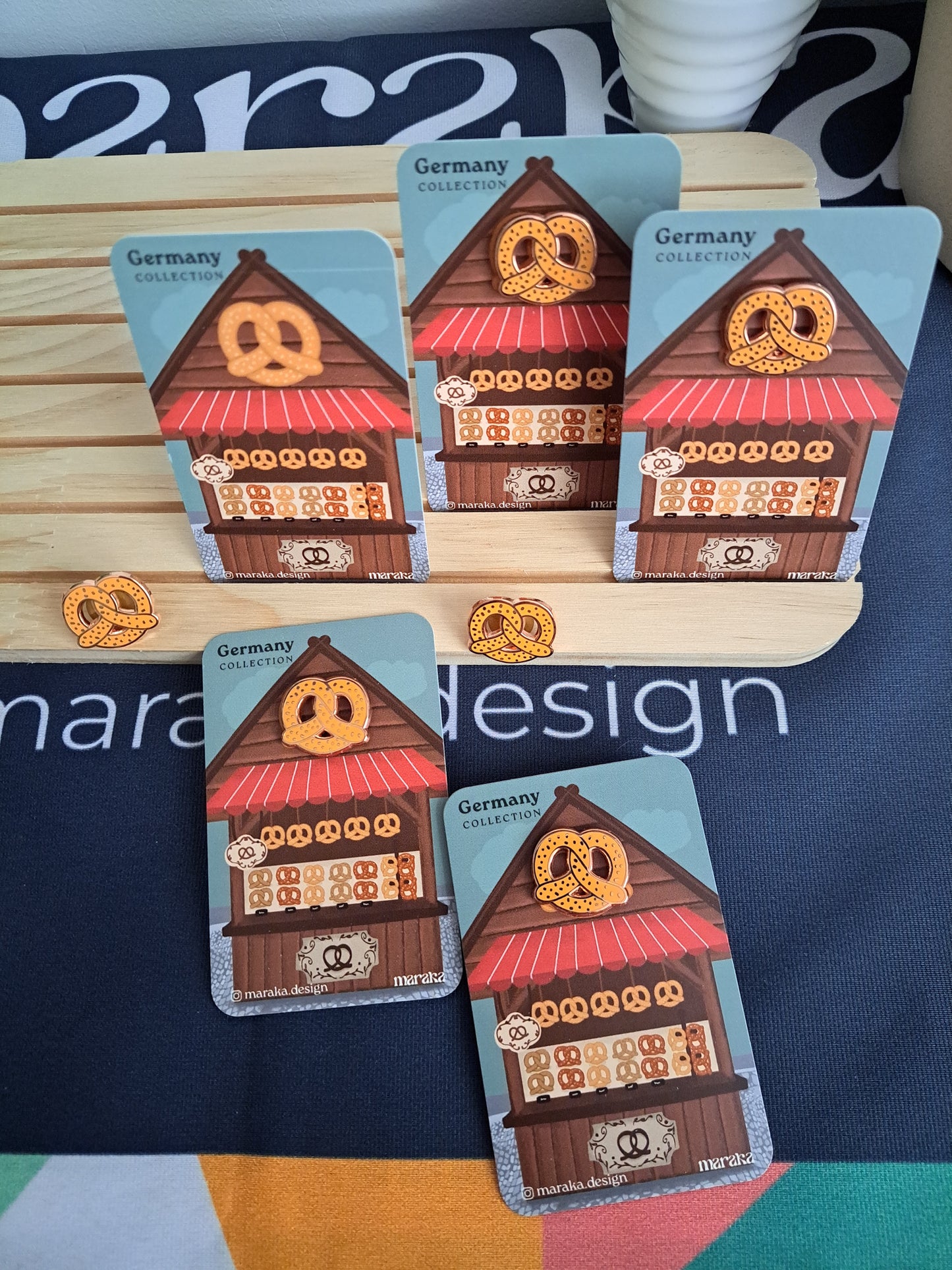 Germany - Pin |  🥨 Pretzel