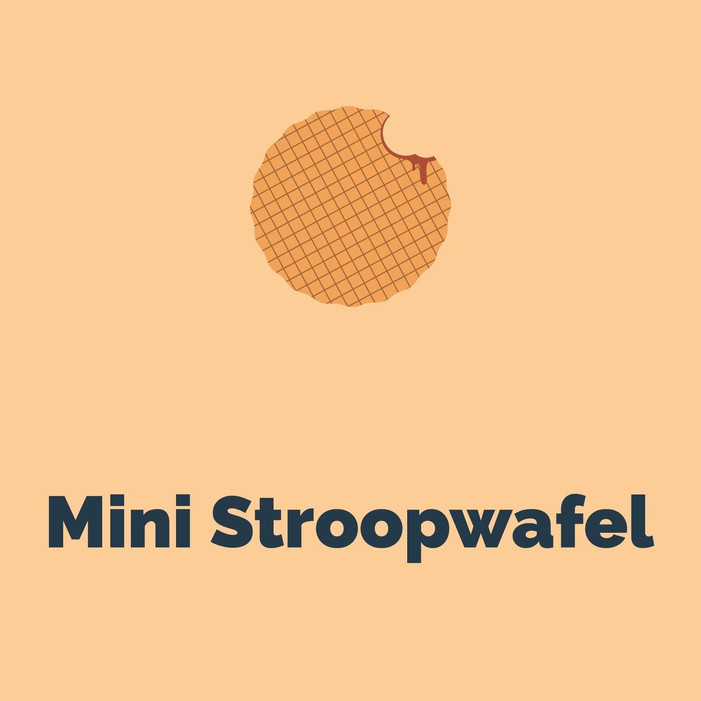 Keychain | Mini Stroopwafel